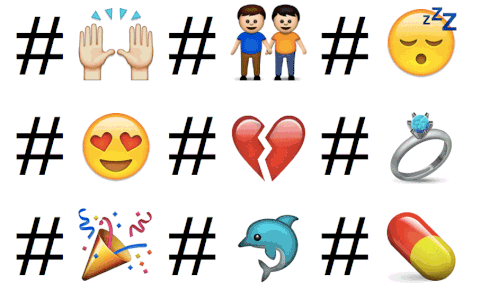 Hashtags GIF