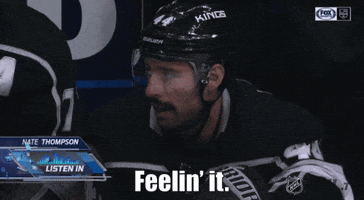 feeling it ice hockey GIF by NHL