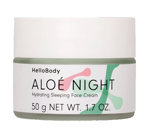 aloe night Sticker by HelloBody