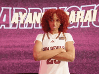 College Basketball Dancing GIF by ASUWBB