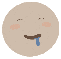 Happy Good Food Sticker
