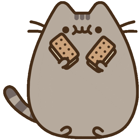 Ice Cream Cat Sticker by Pusheen