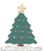 Christmas Tree Sticker