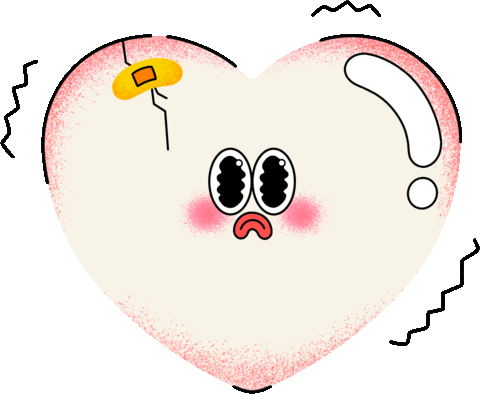 Broken Heart Sticker