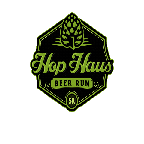 Beer Run Sticker by Race Day Events