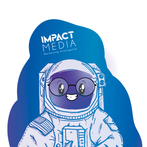impactmediami giphyupload astronauta macae impactmedia Sticker