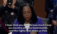 Supreme Court Confirmation Hearing GIF by GIPHY News