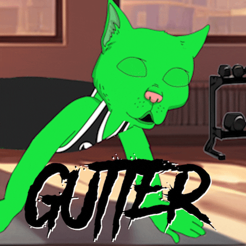 Gang Gang Pump GIF by Gutter Cat Gang