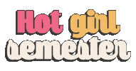 Girl College Sticker