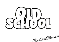 School 90S Sticker by ChicaSunshineShop