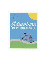Traveling St Charles Sticker by STC ALLIANCE