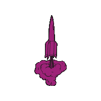 Raketti Sticker by Wannado