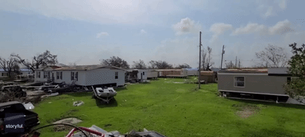 Firefighters Inspect Post-Ida Devastation in Louisiana