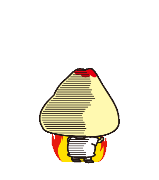 Fire Burning Sticker by Yamasho Co., Ltd.