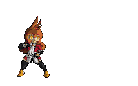 igniz pixelart hit original combo Sticker