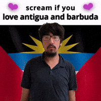 (silent) scream if you love antigua and barbuda