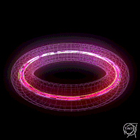 xponentialdesign science after effects seamless particles GIF