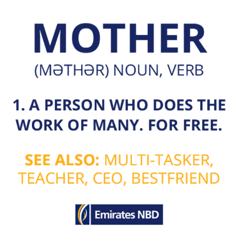 Mothers Day Mom Sticker by EmiratesNBD