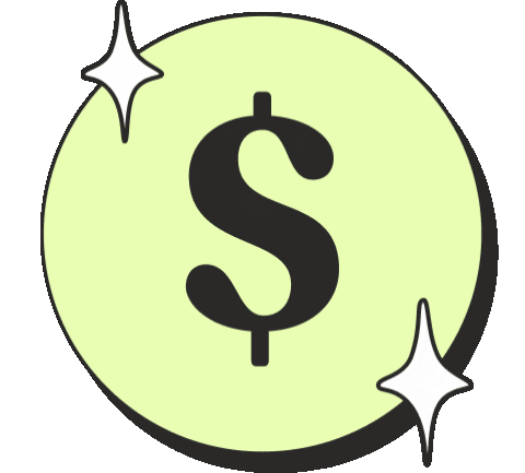 Money Cash Sticker by Ellevest