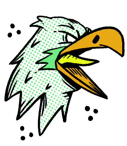 Bird Eagle Sticker