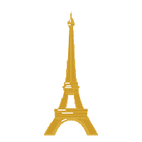 France Paris Sticker by Azzaro Official