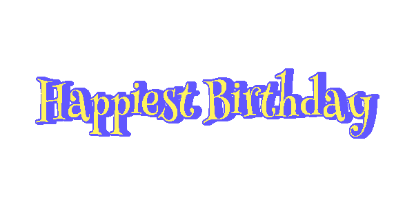 Happy Birthday Sticker by Jennifer Greenhill