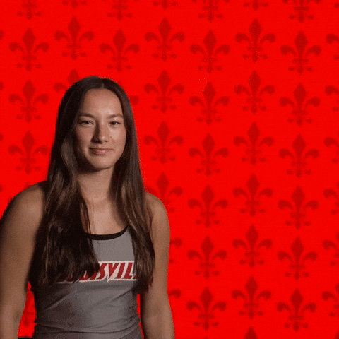 Track Field Go Cards GIF by Louisville Cardinals