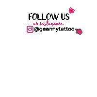 Instagram Follow Sticker by geannytattoo