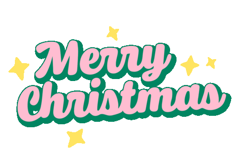 Merry Christmas Sticker by Moli Fernyx