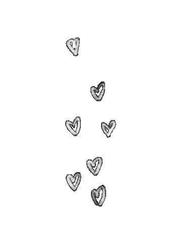 In Love Hearts Sticker