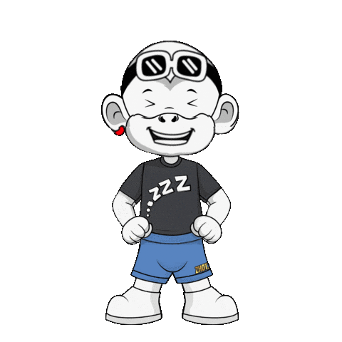 Good Night Zzz Sticker by Zhot