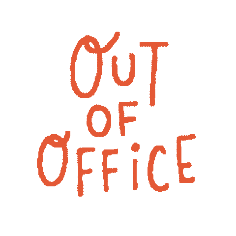 Out Of Office Sticker by fanaticana