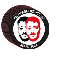 Antifa Sticker by DIE LINKE Hildesheim