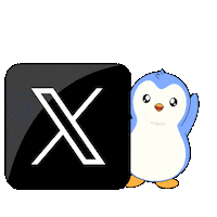 Social Media Penguin Sticker by Pudgy Penguins