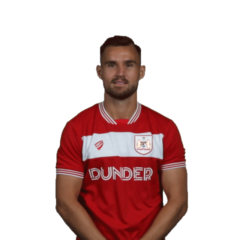 flexing bailey wright Sticker by Bristol City FC