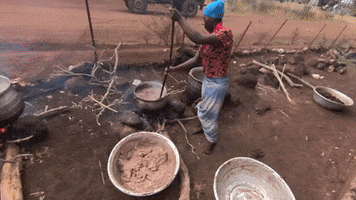 AOKlabs work woman cooking african GIF