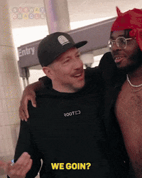 Impractical Jokers Hug GIF by Fallen Media