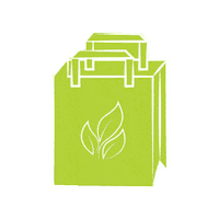vitaveg plants paper sustainable eco Sticker