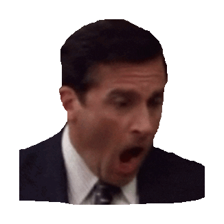 michael scott STICKER by imoji