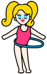 happy make up Sticker by Plastic Thing