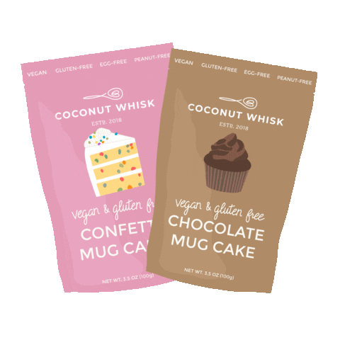 Vegan Wow Sticker by Coconut Whisk