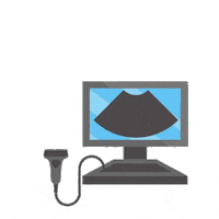 Heart Tomografia Sticker by Clinica UDI