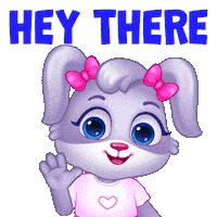 Hey Girl Hello Sticker by Lucas and Friends by RV AppStudios