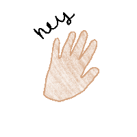 Wave Hello Sticker