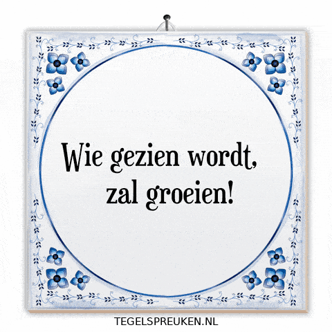 Nl Verandering GIF by Tegelspreuken.nl