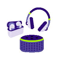 Podcast Voice Sticker by Julia Ramsmaier