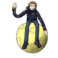 Happy Miss You Sticker