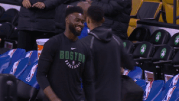 jaylen brown expression GIF by NBA