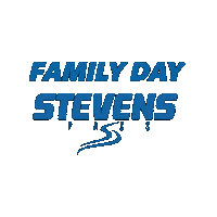 Family Ski Sticker by Stevens Pass