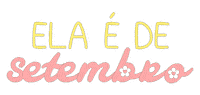 September Sticker